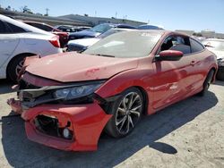 Salvage cars for sale from Copart Martinez, CA: 2018 Honda Civic SI