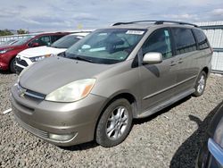 Salvage cars for sale at Reno, NV auction: 2005 Toyota Sienna XLE