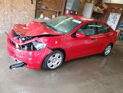 Salvage cars for sale at Ebensburg, PA auction: 2013 Dodge Dart SE