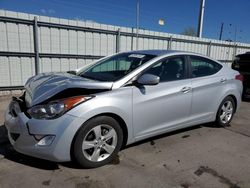 Hyundai Elantra Vehiculos salvage en venta: 2012 Hyundai Elantra GLS