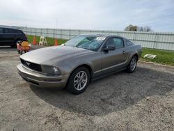 Salvage cars for sale at Mcfarland, WI auction: 2005 Ford Mustang