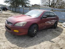 Salvage cars for sale at Seaford, DE auction: 2004 Honda Accord EX