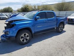 Salvage trucks for sale at Las Vegas, NV auction: 2016 Toyota Tacoma Double Cab