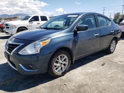 Salvage cars for sale from Copart Sun Valley, CA: 2017 Nissan Versa S