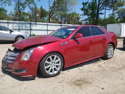 Salvage cars for sale at Hampton, VA auction: 2010 Cadillac CTS Luxury Collection
