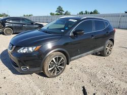 Salvage cars for sale at Houston, TX auction: 2017 Nissan Rogue Sport S