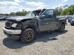 Salvage cars for sale at Riverview, FL auction: 2002 Ford F150