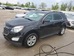 Salvage cars for sale from Copart Bridgeton, MO: 2017 Chevrolet Equinox LT