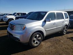 Honda salvage cars for sale: 2013 Honda Pilot EX