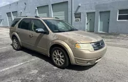 Salvage cars for sale at Homestead, FL auction: 2008 Ford Taurus X Limited