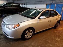 Salvage cars for sale at Candia, NH auction: 2010 Hyundai Elantra Blue
