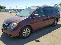 Salvage cars for sale at Newton, AL auction: 2010 Honda Odyssey EXL