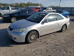 Salvage cars for sale from Copart Lawrenceburg, KY: 2005 Honda Civic EX