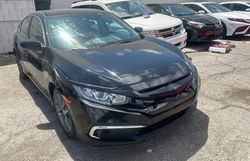 Honda Civic salvage cars for sale: 2021 Honda Civic LX