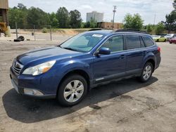 Subaru Outback salvage cars for sale: 2011 Subaru Outback 3.6R Limited