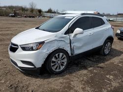 Buick Encore Preferred salvage cars for sale: 2017 Buick Encore Preferred