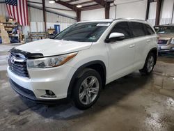 Salvage cars for sale at West Mifflin, PA auction: 2014 Toyota Highlander Limited