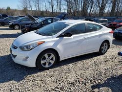 Salvage cars for sale at Candia, NH auction: 2013 Hyundai Elantra GLS