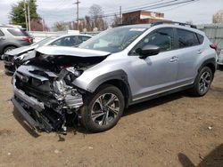 Salvage cars for sale at New Britain, CT auction: 2024 Subaru Crosstrek Premium