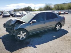 Salvage cars for sale at Las Vegas, NV auction: 2004 Honda Civic EX