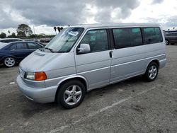 Volkswagen salvage cars for sale: 2002 Volkswagen Eurovan GLS