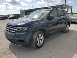 Salvage cars for sale from Copart West Palm Beach, FL: 2018 Volkswagen Atlas SE