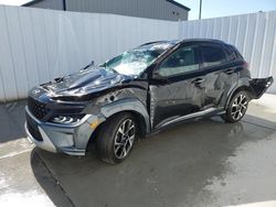 Salvage cars for sale at Ellenwood, GA auction: 2023 Hyundai Kona Limited