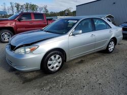 Vehiculos salvage en venta de Copart Spartanburg, SC: 2004 Toyota Camry LE