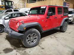 Salvage cars for sale at Anchorage, AK auction: 2016 Jeep Wrangler Unlimited Rubicon
