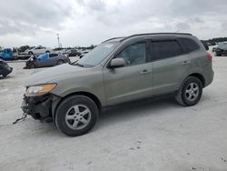 Salvage cars for sale from Copart Arcadia, FL: 2008 Hyundai Santa FE GLS