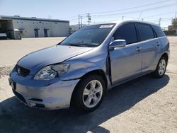 Salvage cars for sale from Copart Sun Valley, CA: 2004 Toyota Corolla Matrix XR