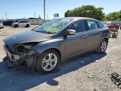 Salvage cars for sale at Oklahoma City, OK auction: 2013 Ford Focus SE