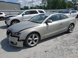 Salvage cars for sale from Copart Gastonia, NC: 2009 Audi A5 Quattro