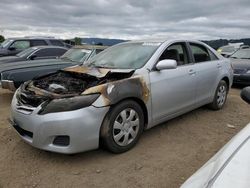 Salvage cars for sale from Copart San Martin, CA: 2010 Toyota Camry Base