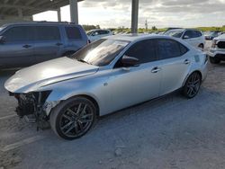 Salvage cars for sale at West Palm Beach, FL auction: 2014 Lexus IS 250