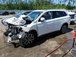 Salvage cars for sale at Harleyville, SC auction: 2015 Mitsubishi Outlander GT