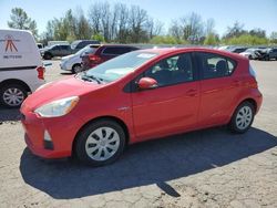Salvage cars for sale from Copart Portland, OR: 2013 Toyota Prius C
