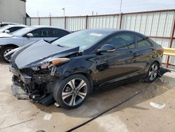 Salvage cars for sale at Haslet, TX auction: 2014 Hyundai Elantra Coupe GS