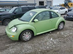 Volkswagen salvage cars for sale: 2002 Volkswagen New Beetle GLS