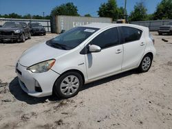 Salvage cars for sale from Copart Midway, FL: 2013 Toyota Prius C