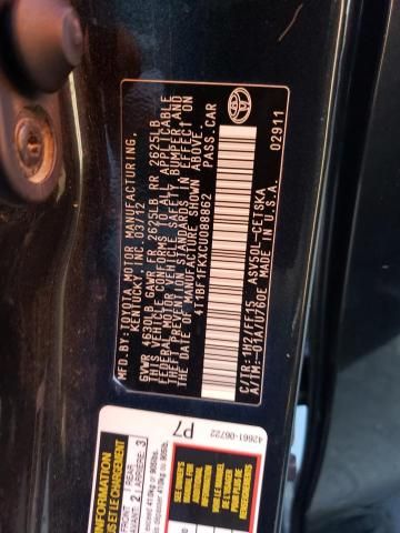 2012 Toyota Camry Base