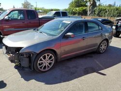 Salvage cars for sale from Copart San Martin, CA: 2010 Ford Fusion SE