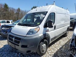 Salvage trucks for sale at Candia, NH auction: 2017 Dodge RAM Promaster 2500 2500 High