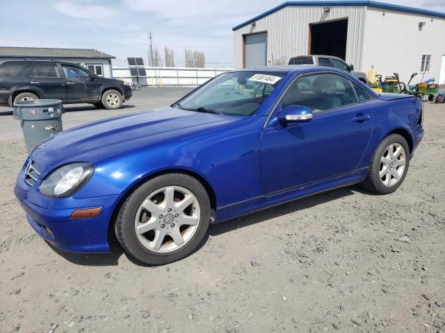 2001 Mercedes-Benz SLK 230 Kompressor