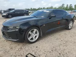 Salvage cars for sale at Houston, TX auction: 2019 Chevrolet Camaro LS