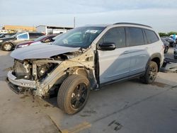 Salvage cars for sale at Grand Prairie, TX auction: 2022 Honda Pilot Trailsport