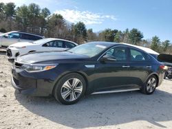Salvage cars for sale from Copart Mendon, MA: 2017 KIA Optima Hybrid