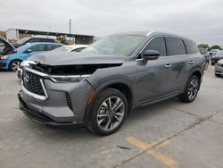 Infiniti QX60 salvage cars for sale: 2024 Infiniti QX60 Luxe