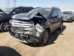 Salvage cars for sale at Elgin, IL auction: 2018 Ford Escape SEL