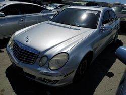Salvage cars for sale from Copart Martinez, CA: 2007 Mercedes-Benz E 350